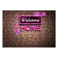 papel pintado 3d - welcome home 200x140 cm