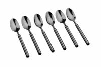 juego de 6 cucharillas viggo - negro