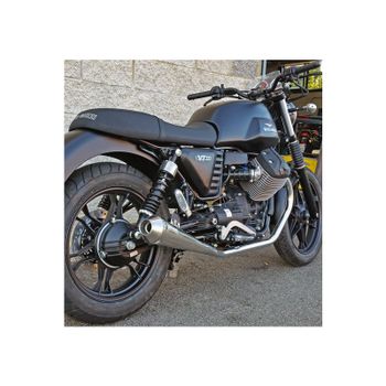 Silenciador de escape Moto Guzzi V 7 i.e. Mass Cafe Racer par