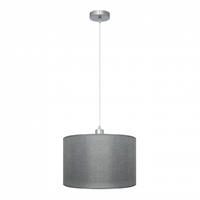 lampara colgante serie axel plata 1xe27 regx30d de fabrilamp