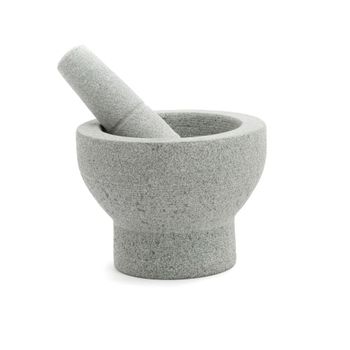 Mortero de granito, 17 cm