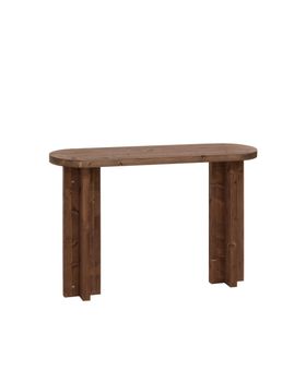 Consola de madera de abeto nogal 120x80cm