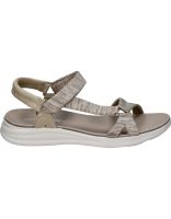 sandalias planas para mujer amarpies abz23551 color taupe 39