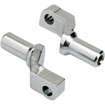 Estriberas articulaciones Harley-Davidson Biltwell paso cromado par