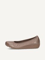 caprice ballerina metallic made of leather size 41