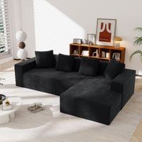 canape modular con lounges en l asientos profundos acolchado para salon