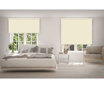 Estor enrollable opaco térmico marfil 180 x 250cm