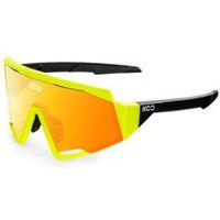 kask koo gafas de sol spectro amarillo fluorblanco lente espejo rojo