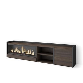 Mueble Tv, Televisión, Muebles De Salón, Almacenaje, 212x50x35 Cm, Para Tv Hasta 80