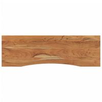 tablero de mesa  tablero escritorio rectangular madera acacia 140x50x25 cm