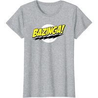 the big bang theory camiseta bazinga para mujer