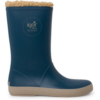Pisamonas Botas de agua Botas De Agua Borreguito Suela Beige para niño