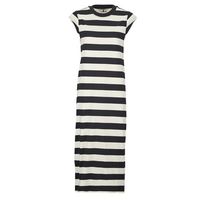 pepe jeans vestido largo lila para mujer