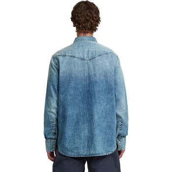 G-Star Raw Camisa manga larga Dakota Regular Fit Faded para hombre