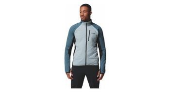 Chaqueta polar columbia arctic crest hybrid azul