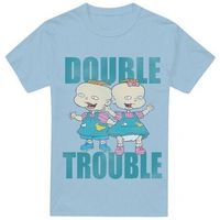 rugrats camiseta double trouble para hombre