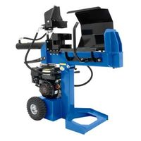astilladora de troncos 15t motor 7cv hidraulico con cuna 4 vias