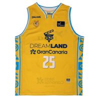 camiseta chimezie metu gran canaria acb 2026 spalding amarilla