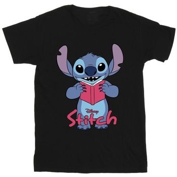 Disney Camiseta Reading Standing para niña