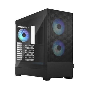 Caja Fractal Pop Air Negra ATX Vidrio Templado RGB Torre