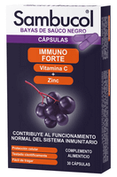 sambucol immuno forte 30 capsulas