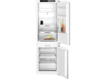 Frigorífico combi integrable - Balay 3KID767F, No Frost, 177.2 cm, 260 l, Cajón ExtraFresh, Extra Cold, Blanco panelable