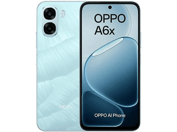 OPPO A6x, Ice Blue, 128 GB, 4 GB RAM, 6.75 