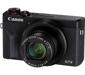 Canon?PowerShot G7 X Mark III High Performance Compact Camera - Black, Black