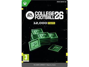 Xbox Series X S EA SPORTS™ College Football 26: 12.000 Points para el juego (*Juego no incluido) (Código de descarga)