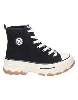 Zapatillas Altas Veganas Para Moda Joven Xti 151321 Negro 37