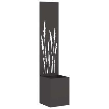 Pantalla De Privacidad Para Jardín Negro 32 X 32 X 150 Cm Vidaxl