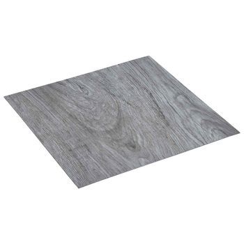 Tableros De Suelo Gris Claro 5,11 M² 55 Uds. Pvc Vidaxl