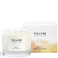 neom happiness scented 3 wick candle