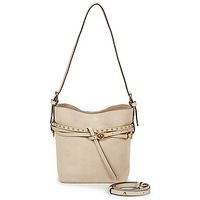 pinko bolso bucket belt mini suede para mujer