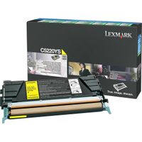 lexmark c5220ys toner amarillo original