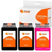 pccom essential hp 301xl cartucho tinta compatible negrotricolor pack 3