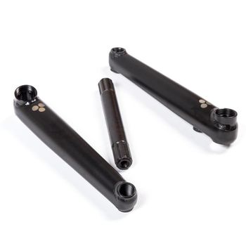 Trebol 3 Cranks Flat Black / 175mm