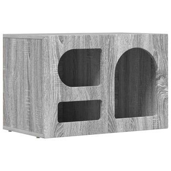 Mueble De Tv | Mueble De Salón | Gabinete De Tv Gris Sonoma 60 X 35 X 40 Cm Madera De Ingeniería