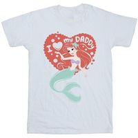 disney camiseta the little mermaid daddy para hombre