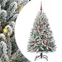 arbol de navidad artificial 150 cm 150 led blanco calido vidaxl