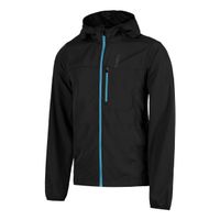 neo feel the vybe fly chaqueta para correr hombres-negro turquesa