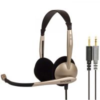 koss cs100 auriculares con microfono beige