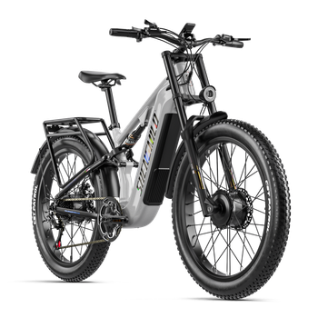 Shengmilo S600 Pro Bicicleta eléctrica para adultos, batería de 48V25AH, fat bike eléctrica, bici eléctrica 26 pulgadas, bicicleta eléctrica de montaña, bicicleta eléctrica todoterreno, e-bikes