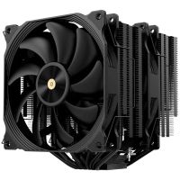 hiditec c40 pro ventilador cpu doble torre tdp 290w 6 pipes 140mm negro