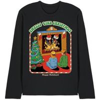 steven rhodes camiseta manga larga smells like christmas para mujer