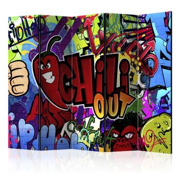 Biombo - Chili Out (225x172 Cm)