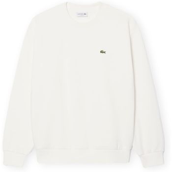 Lacoste Jersey Sweatshirt Crew Neck - Blanc para hombre
