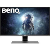benq ew3270u 4k ultra hd 32 led monitor - black  grey black