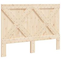 cabecero de madera maciza de pino 140x104 cm vidaxl