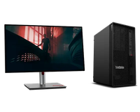 lenovo workstation thinkstation p2 tower i7 32gb 1tb  monitor thinkvision p27h-30 27 procesador intel corer i7-13700 vpro de 13r generacion nucleos e de hasta 410 ghz nucleos p de hasta 510 ghzsin sistema operativo1 tb ssd m2 2280 de rendim